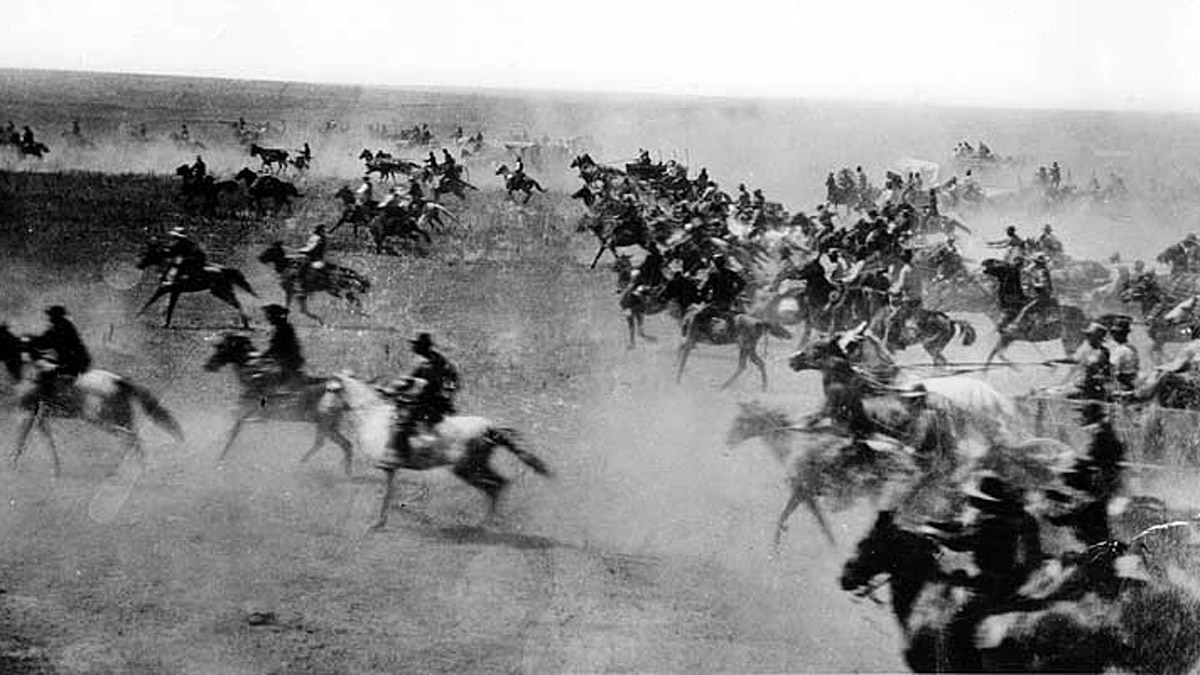 public domain - Oklahoma Landrun